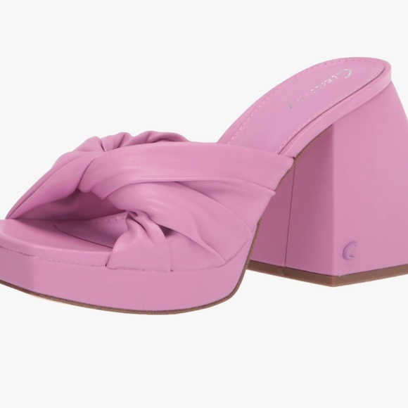 90s Inspired Women’s Block Cone Twist Circus By Sam Edelman Chunky Platform Shoe - Picture 1 of 6